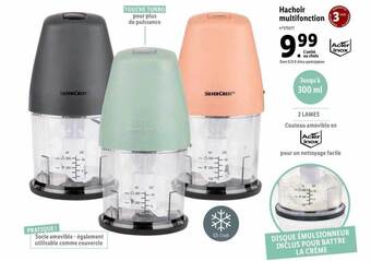 Lidl Silvercrest hachoir multifonction offre