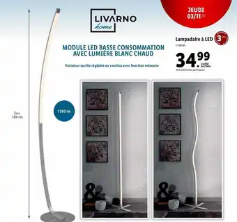 Livarno lampadaire Ă led