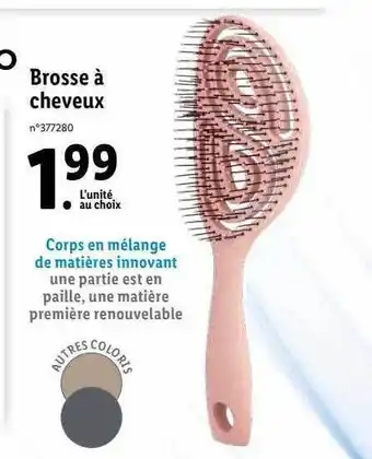 Lidl Brosse à cheveux offre