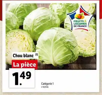 Lidl Chou blanc offre