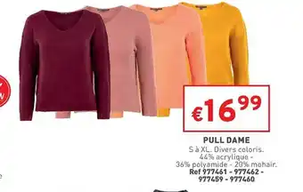 Trafic Pull dame offre