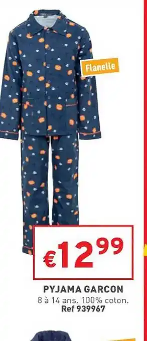 Trafic Pyjama garçon offre
