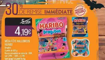 Match Méga fête halloween haribo offre