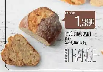 Match Pavé craquant offre