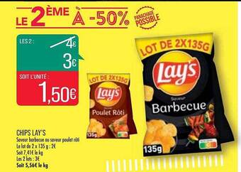 Match Chips lay's offre