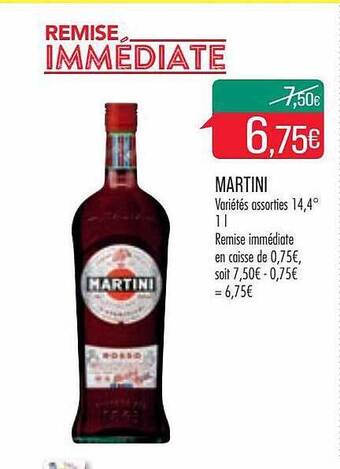 Match Martini offre