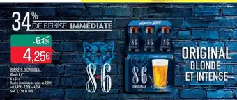 Match Bière 8.6 original offre