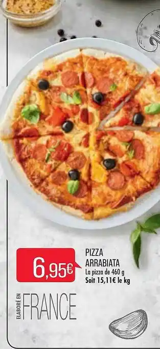 Match Pizza arrabiata offre