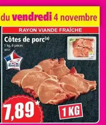 Norma Côtes de porc offre