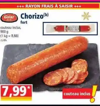 Norma Chorizo galar offre