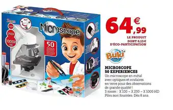 Hyper U Buki microscope 50 expériences offre