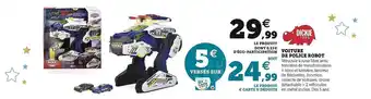 Voiture de police robot
