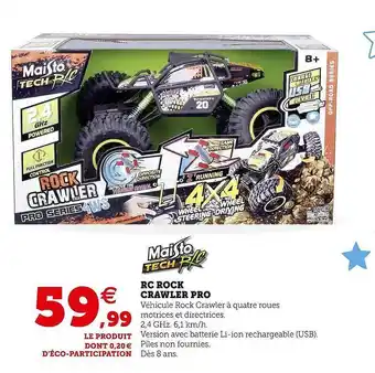 Maisto tech plc rc rock craler pro