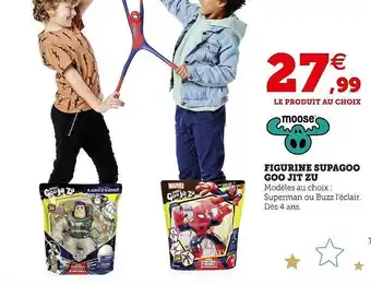 Hyper U Moose figurine supagoo goo jit zu offre