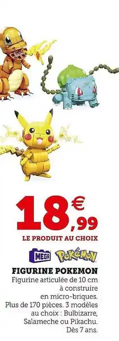 Hyper U Mega pokémon figurine offre
