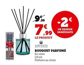 Hyper U Ambiances devineau bouquet parfumé offre