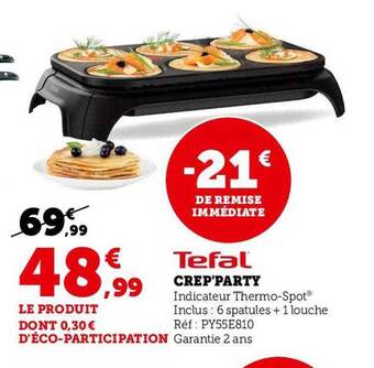 Tefal crep'party