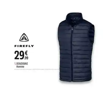 Intersport Doudoune homme firefly offre
