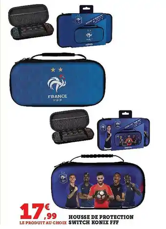 Super U Housse de protection switch konix fff offre