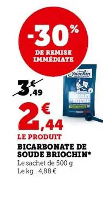 Bicarbonate de soude briochin