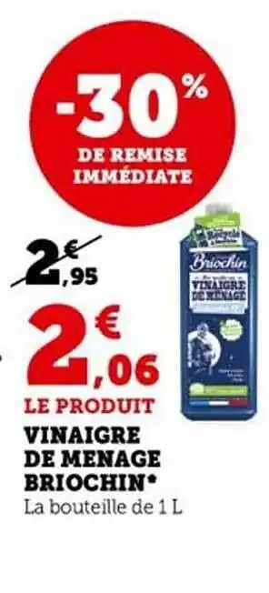 Vinaigre de ménage briochin