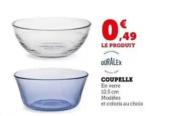 Coupelle duralex