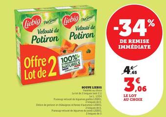 U Express Soupe liebig offre