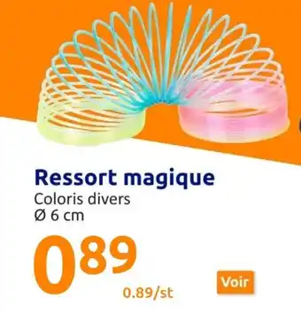 Action Ressort Magique offre