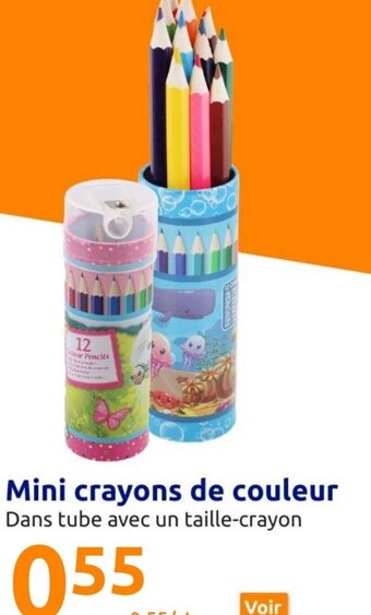 Action Mini Crayons de Couleur offre