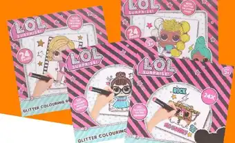 Action Livre de Coloriage à Paillettes offre