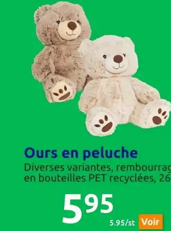 Action Ours en Peluche offre