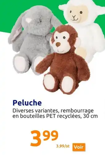 Action Peluche offre