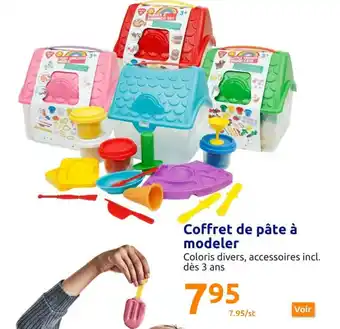 Action Coffret de Pâte à Modeler offre