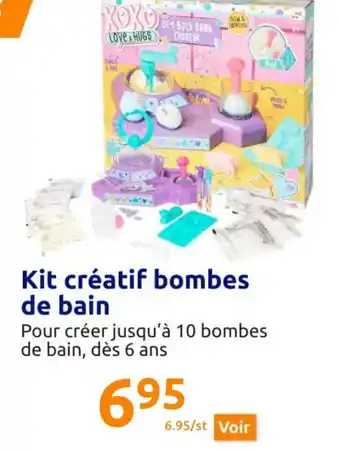 Action Kit Créatif Bombes de Bain offre
