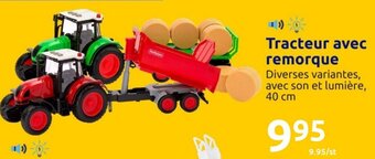 Action Tracteur Avec Remorque offre