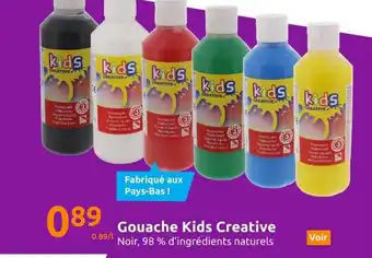 Action Gouache Kids Creative offre