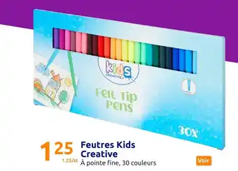 Action Feutres Kids Creative offre