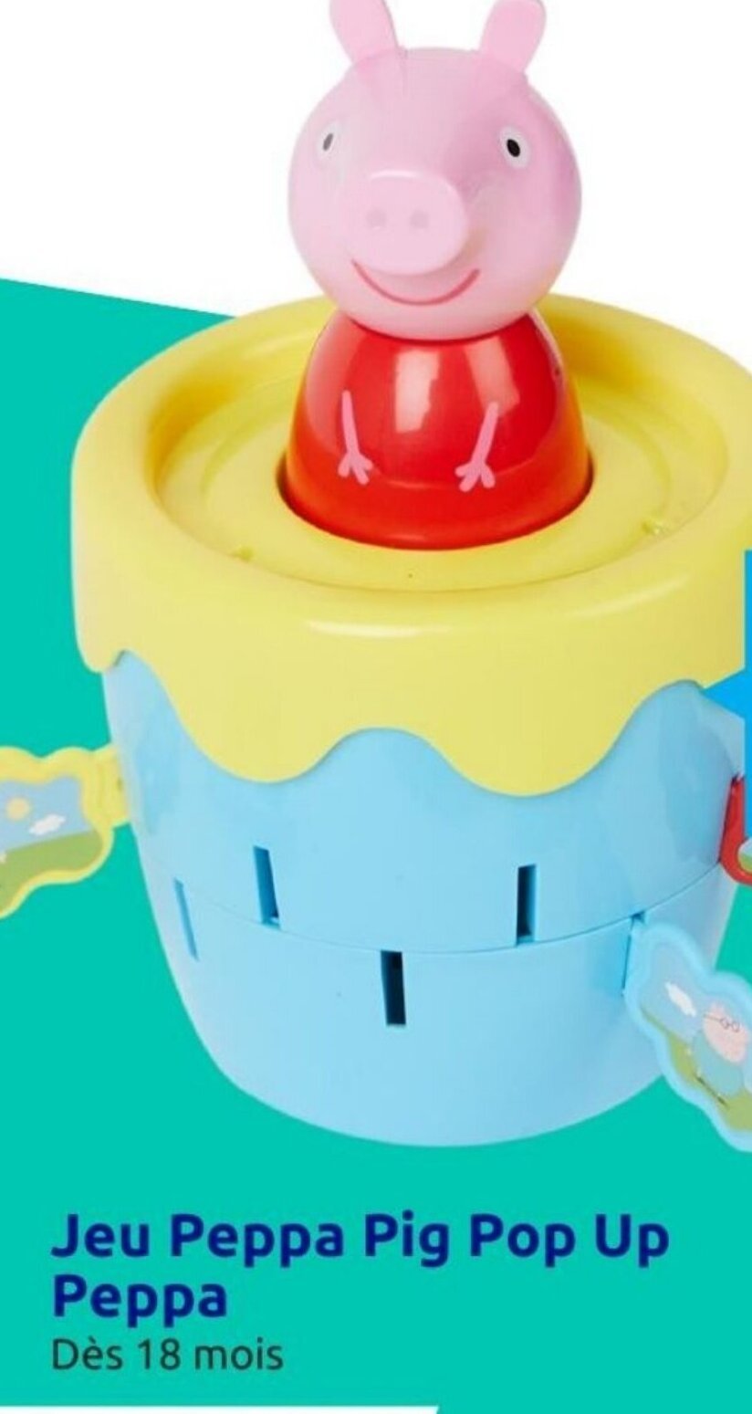 Promo Jeu Peppa Pig Pop Up Peppa chez Action
