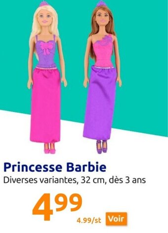 Action Princesse Barbie offre