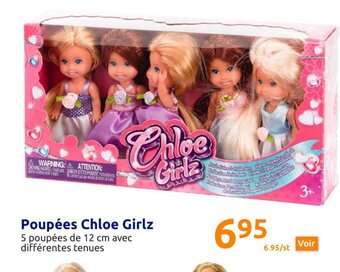 Action Poupées Chloe Girlz offre