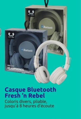 Action Casque Bluetooth Fresh' n Rebel offre