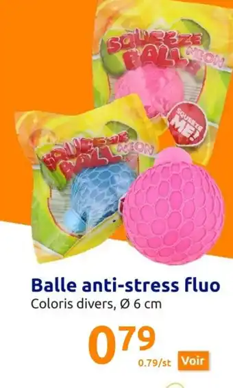 Balle Anti-Stress Fluo