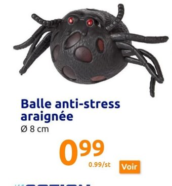 Action Balle Anti-Stress Araignée offre