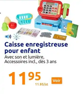 Action Caisse Enregistreuse Pour Enfant offre