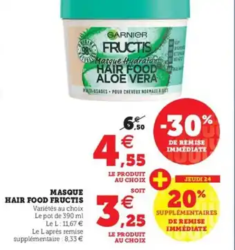 Masque Hair Food Fructis