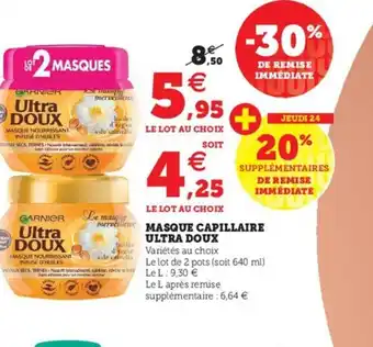 Masque Capillaire Ultra Doux