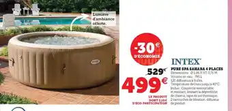 Hyper U Pure Spa Sahara 4 Places offre