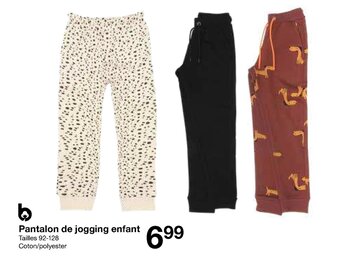 Zeeman Pantalon de Jogging Enfant offre