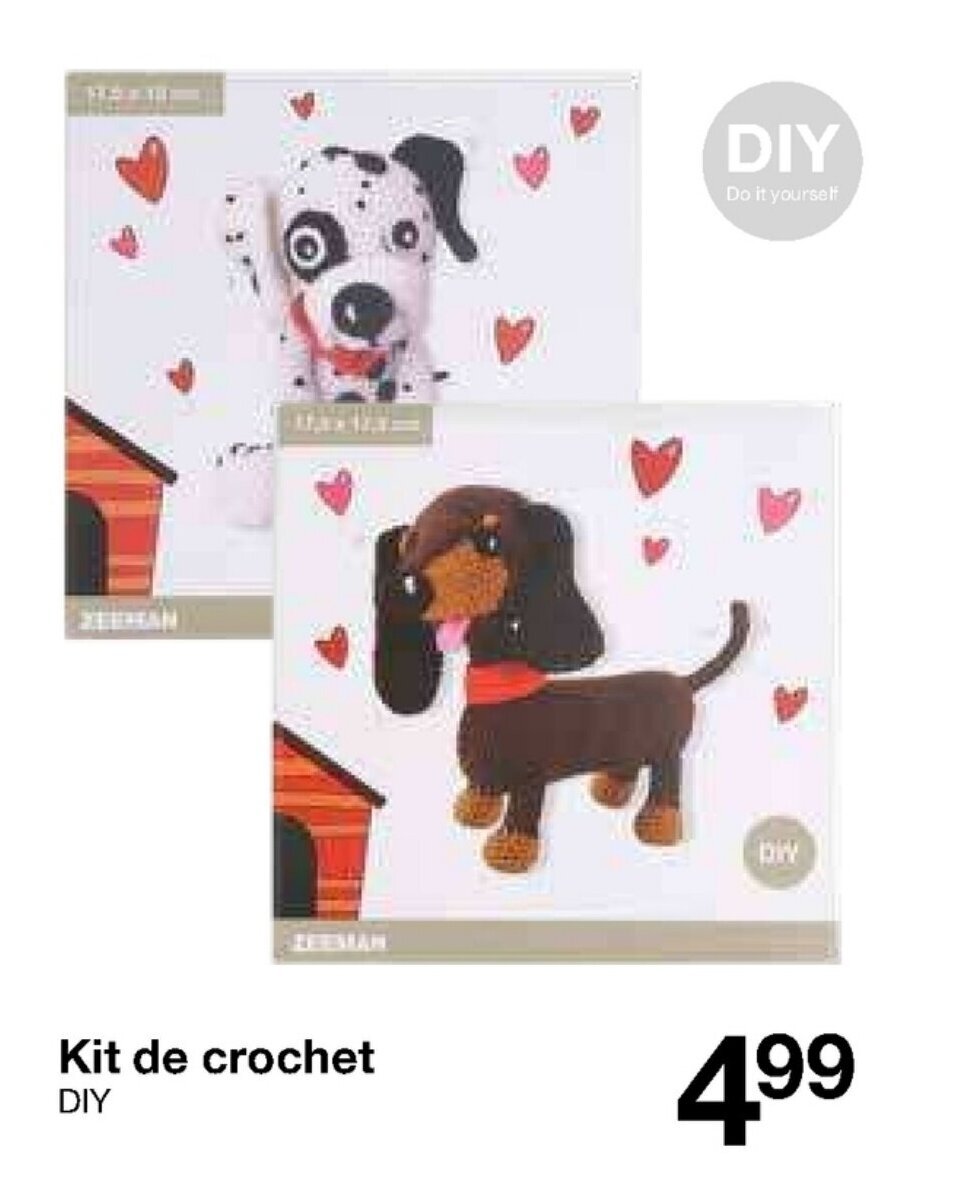 Promo Kit de Crochet chez Zeeman