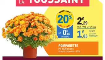 E.Leclerc Pomponette offre